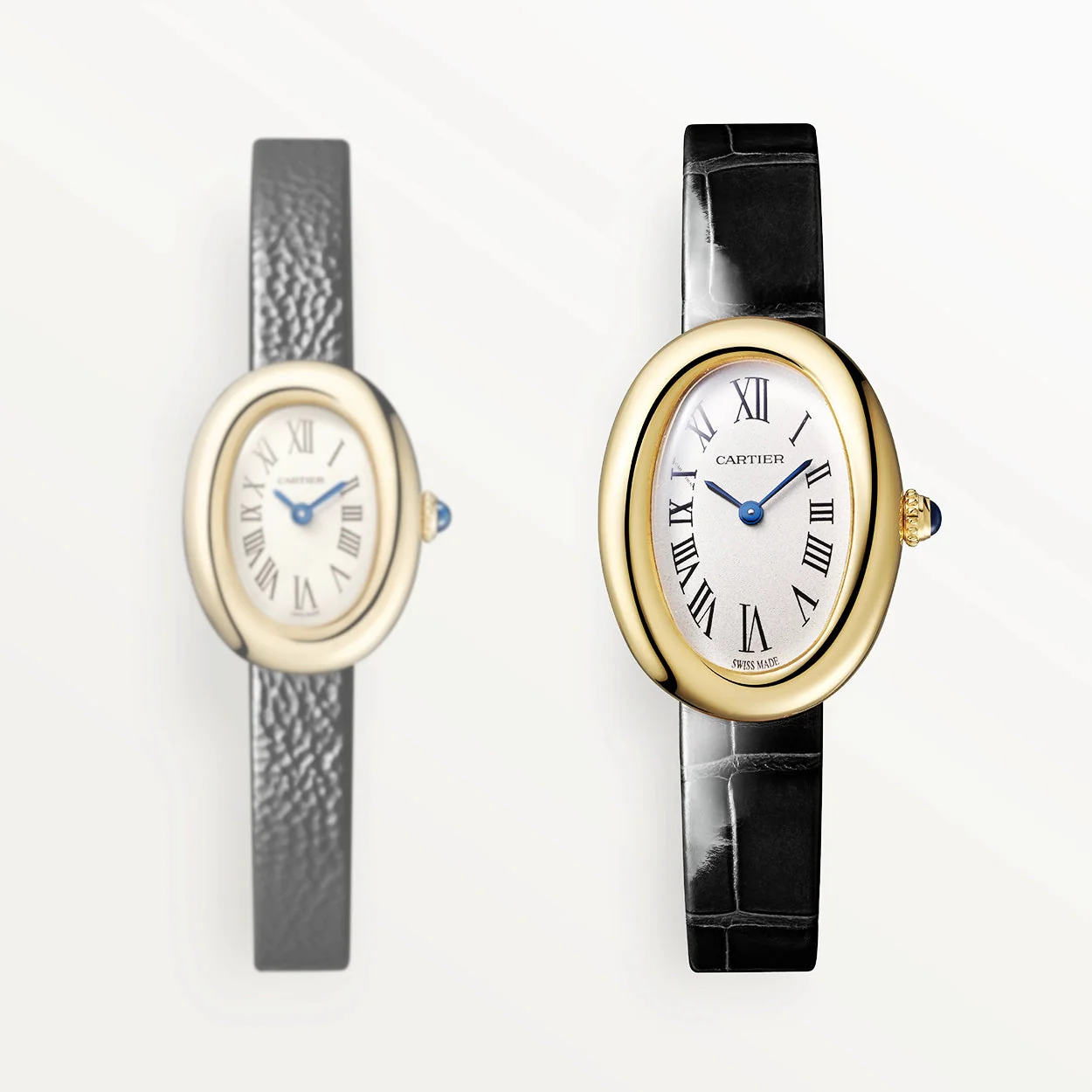 Montre Baignoire Small 18ct Yellow Gold Ladies Watch - Image 5