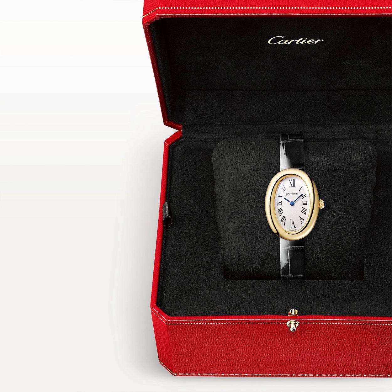 Montre Baignoire Small 18ct Yellow Gold Ladies Watch - Image 7