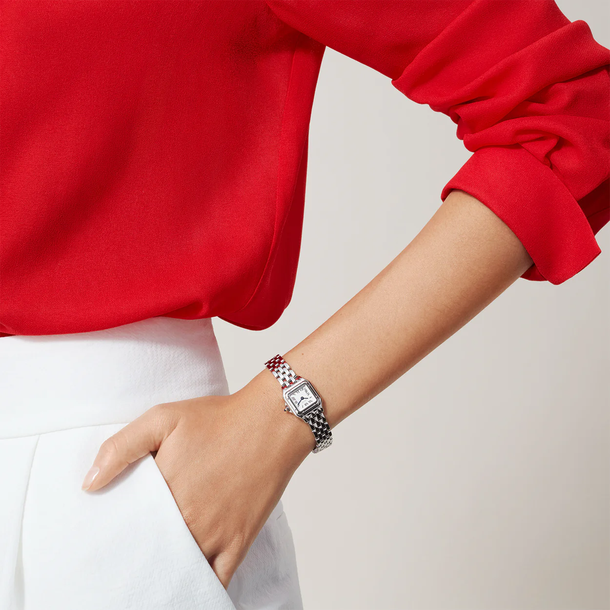 Panthère de Cartier Mini Steel Ladies Watch - Image 2