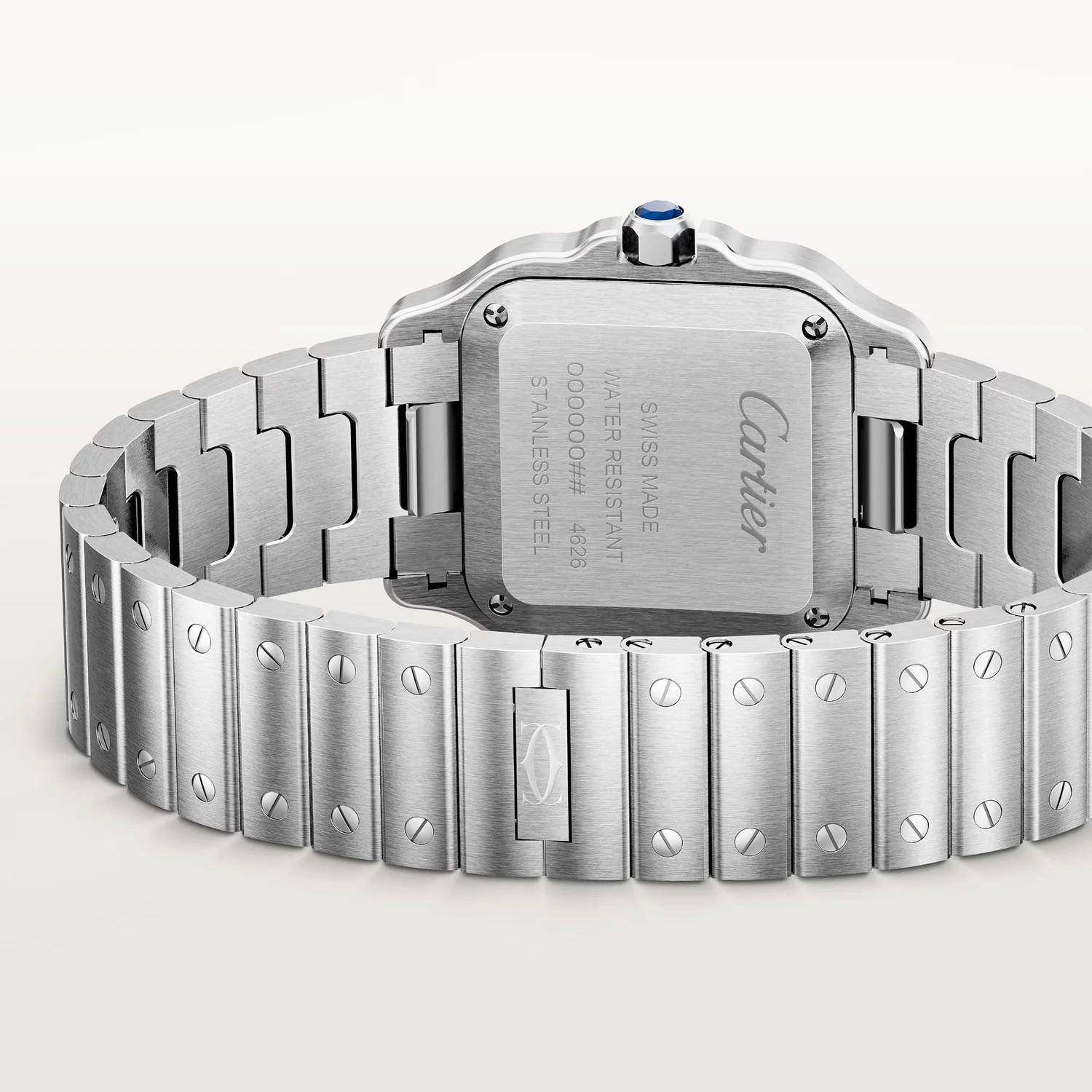 Santos de Cartier Small Steel Bracelet/Strap Watch - Image 3