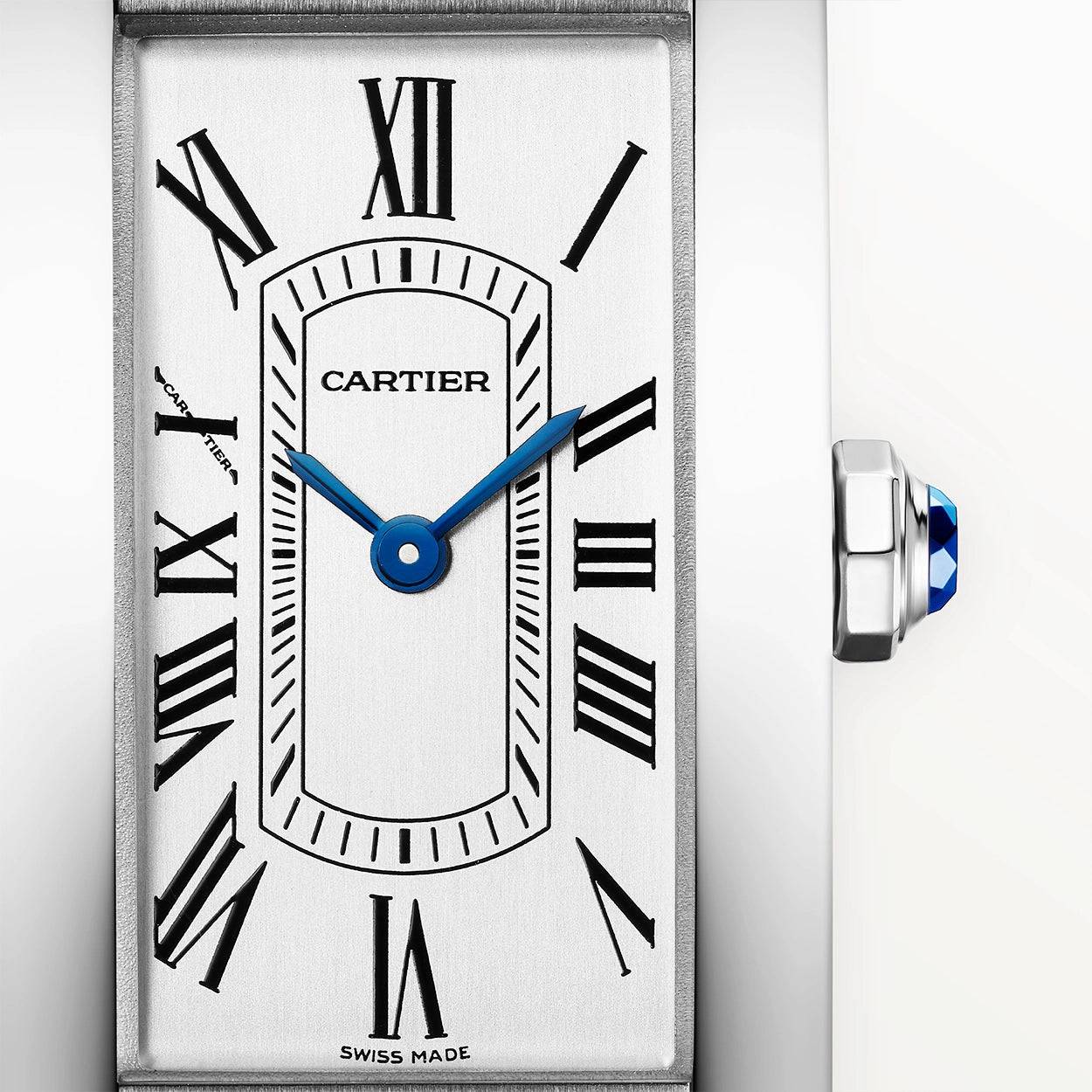 Tank Américaine Small Steel Ladies Strap Watch - Image 3