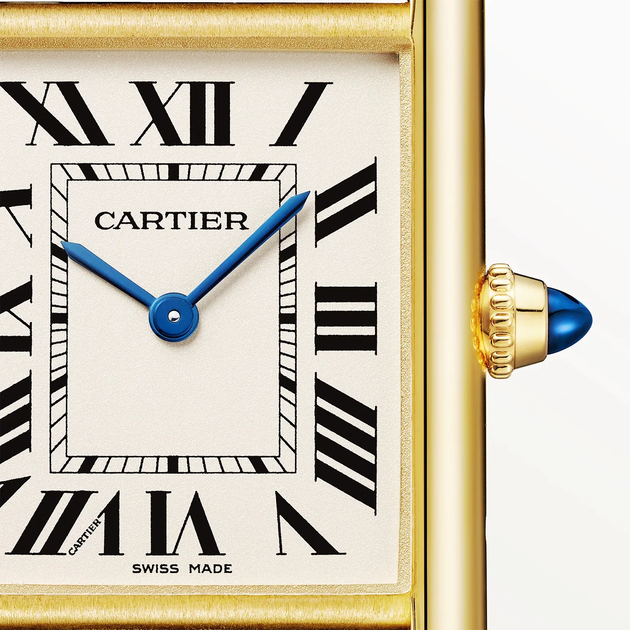 Tank Louis Cartier Medium 18ct Yellow Gold Silvered Dial Watch - Image 6