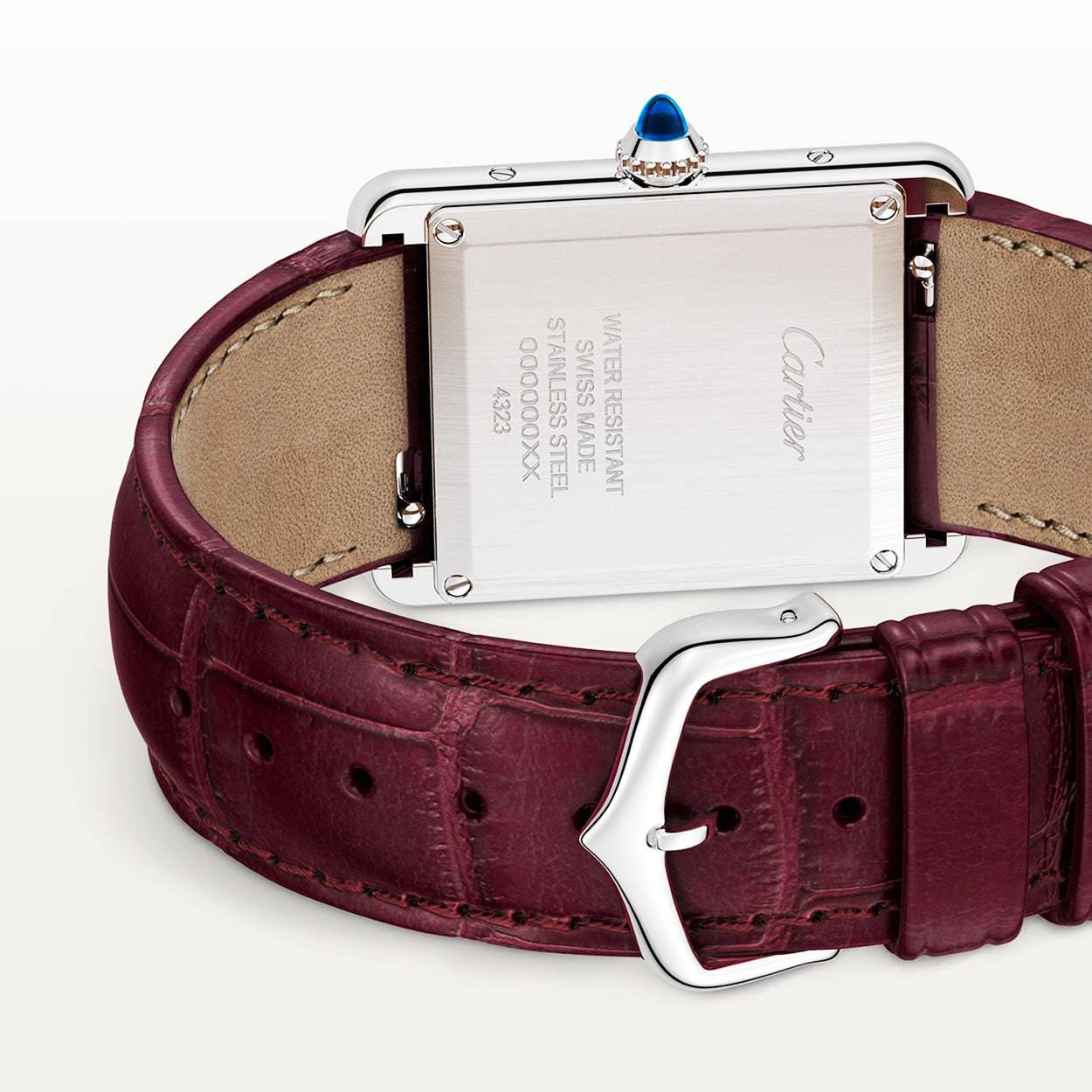 Tank Must Red Dial & Strap Watch - Image 5
