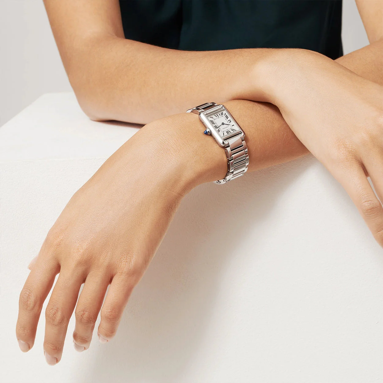 Tank Must Small Ladies Steel Bracelet Watch - Image 2