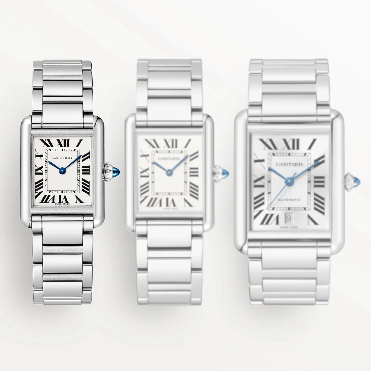 Tank Must Small Ladies Steel Bracelet Watch - Image 3