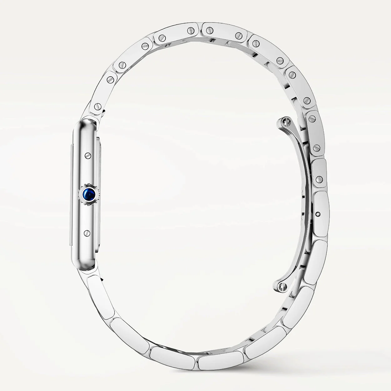 Tank Must SolarBeat™ Large Steel Bracelet Watch - Image 6