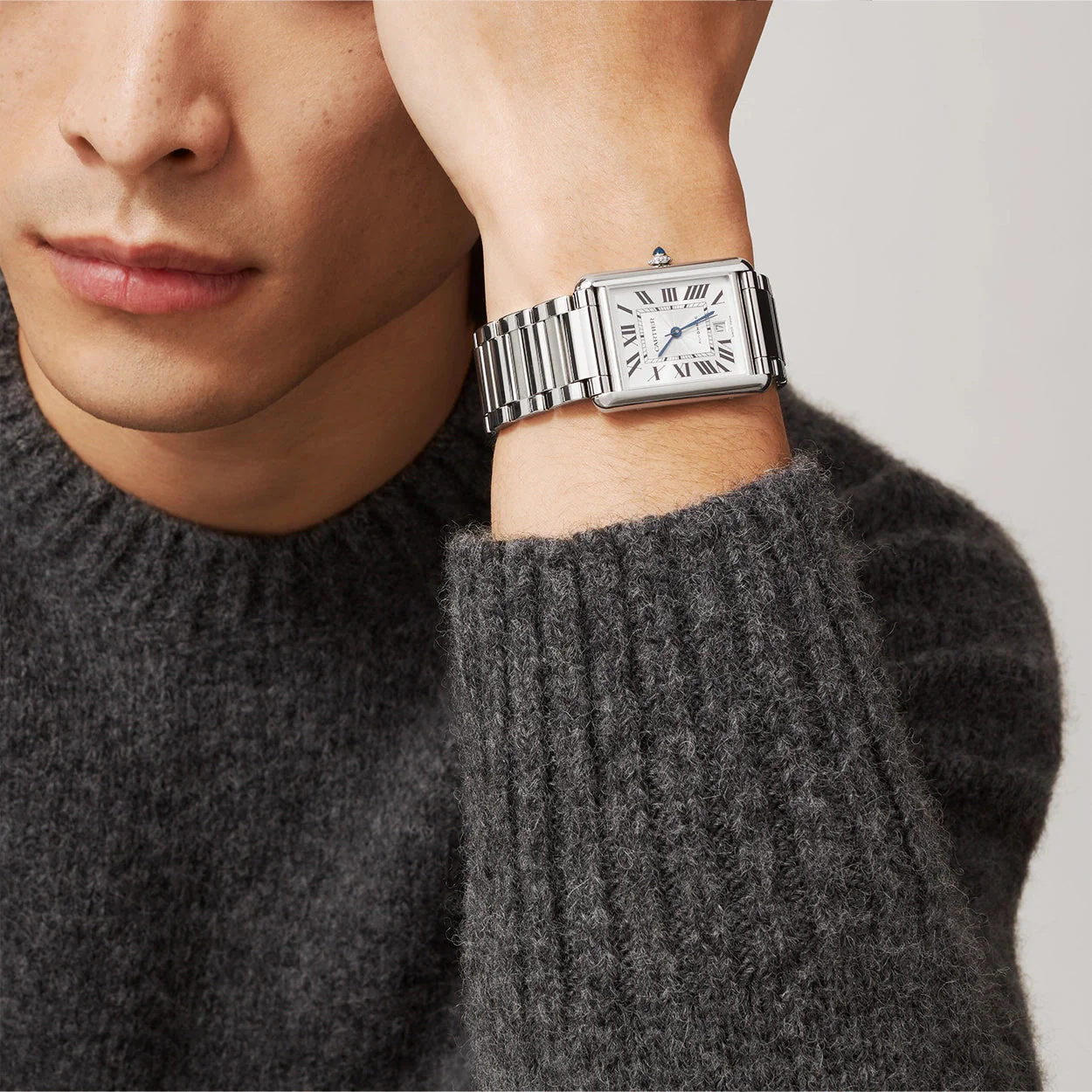 Tank Must XL Model Automatic Bracelet Watch - Image 2