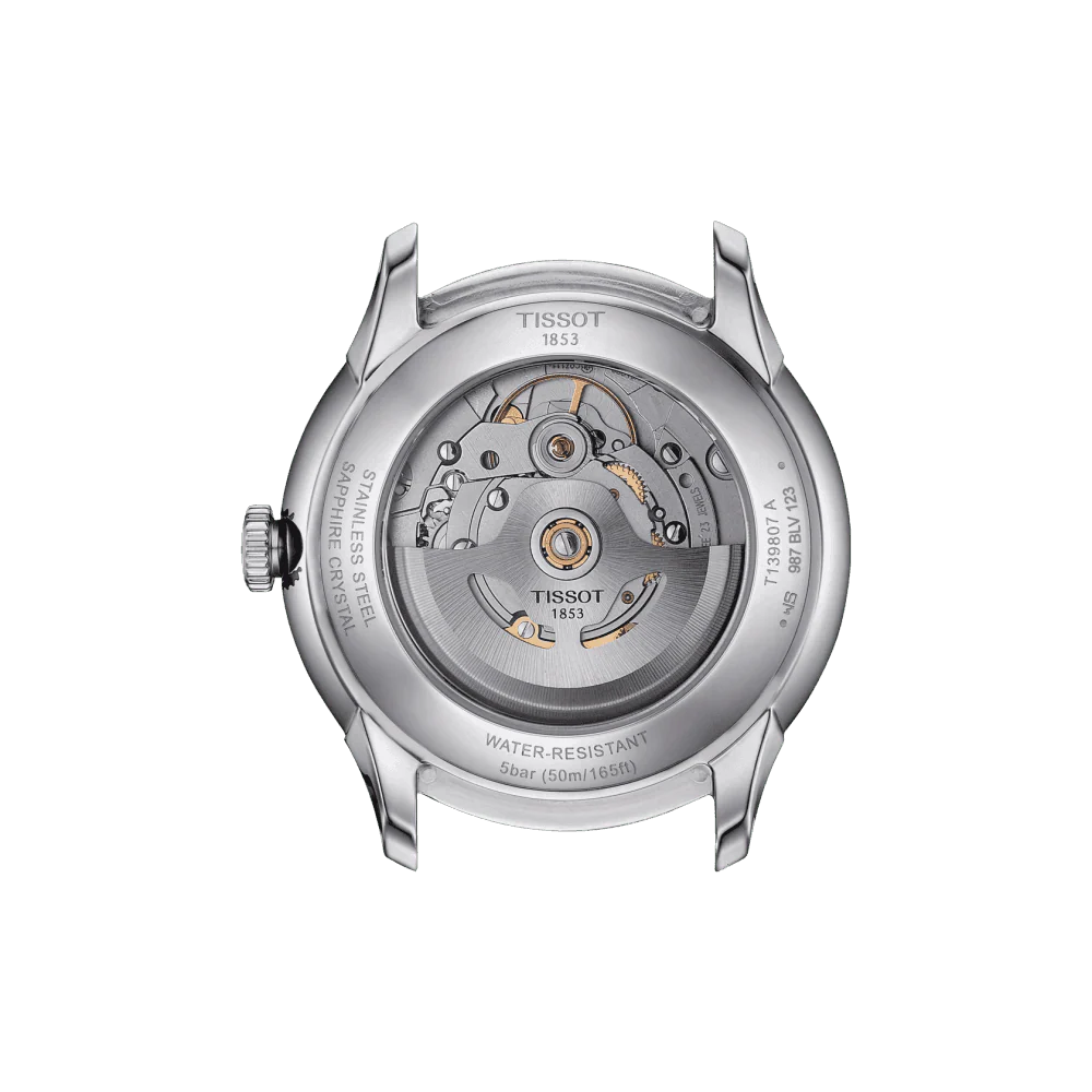 Chemin des Tourelles 39mm Blue Dial Steel Bracelet Automatic Watch - Image 4