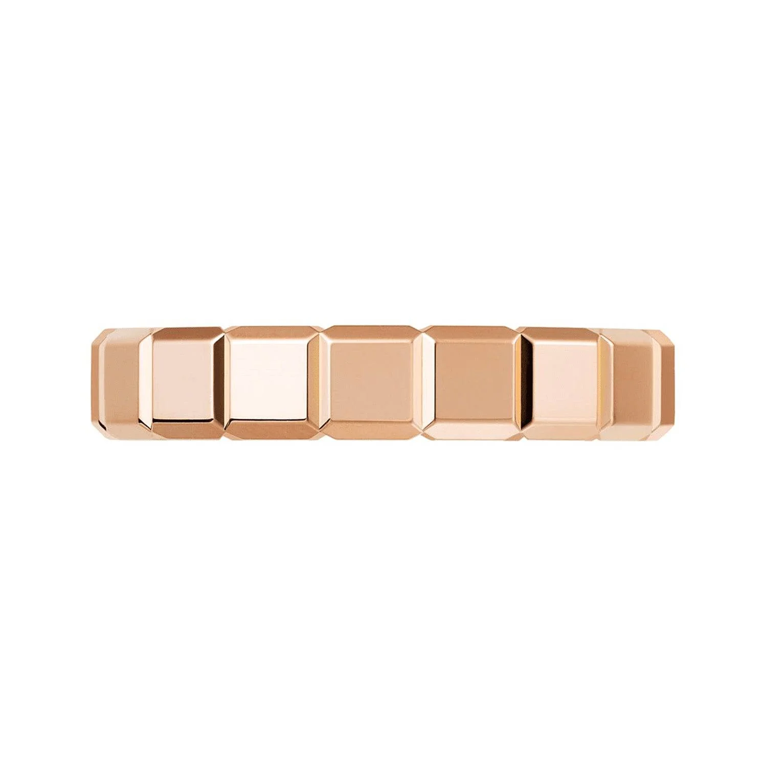 18ct Rose Gold Ice Cube Ring Chopard - Image 5