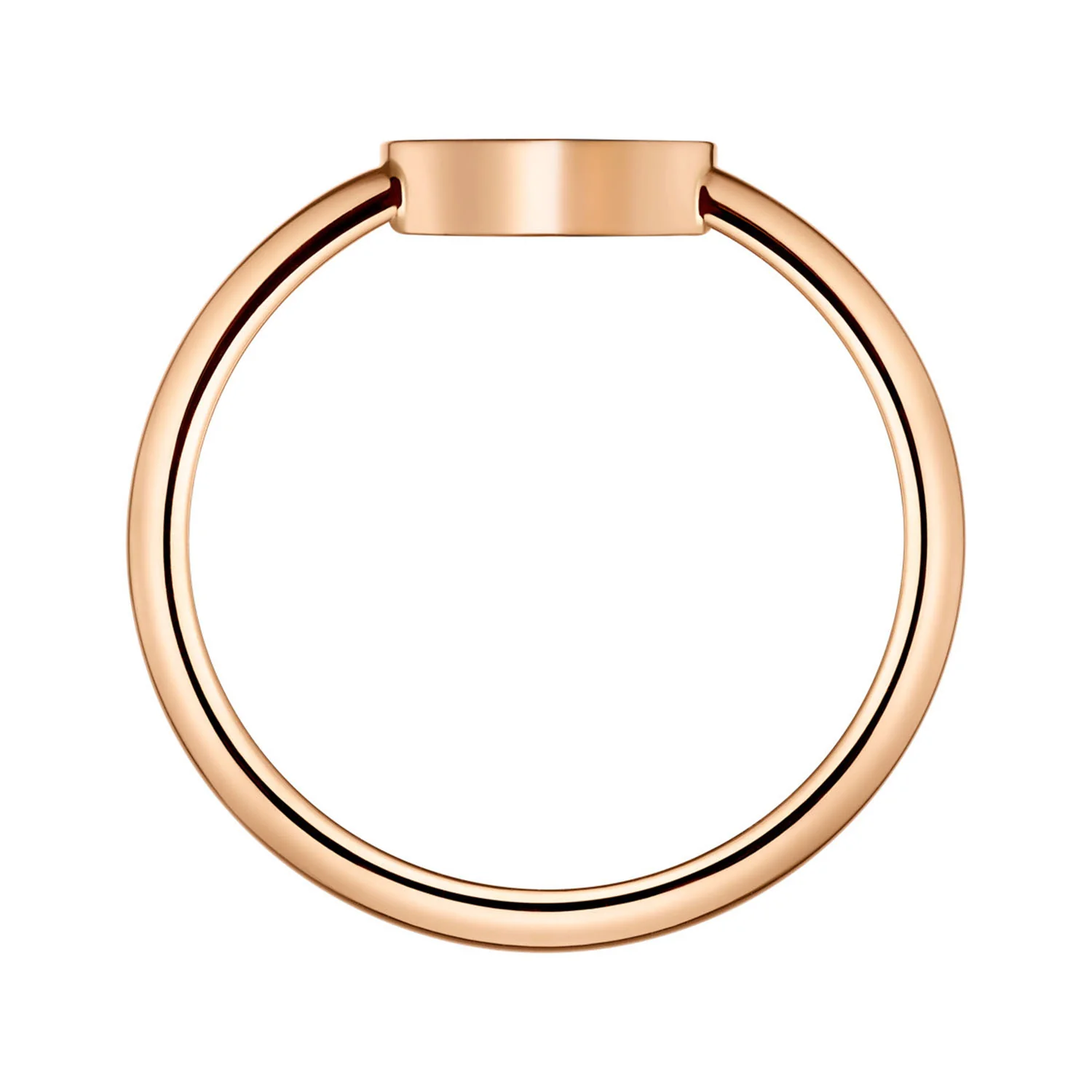 18ct Rose Gold My Happy Hearts Carnelian Ring - Image 4