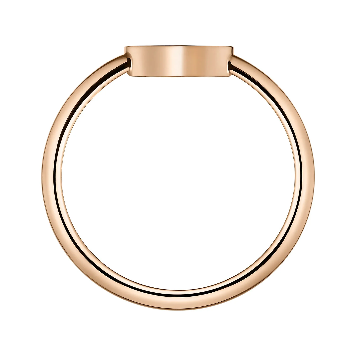 18ct Rose Gold My Happy Hearts Mother Of Pearl Ring - Image 5