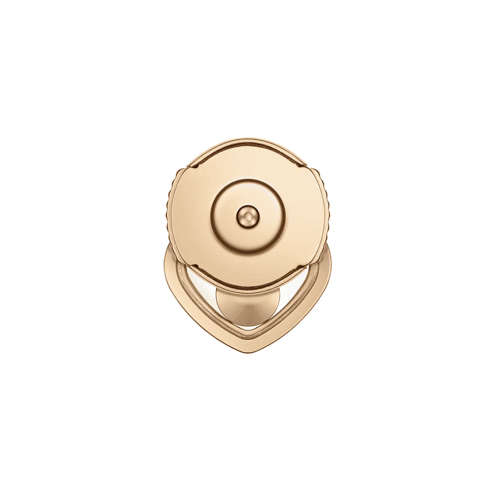 18ct Rose Gold My Happy Hearts Single Stud Earring With Single Floating Diamond - Image 4