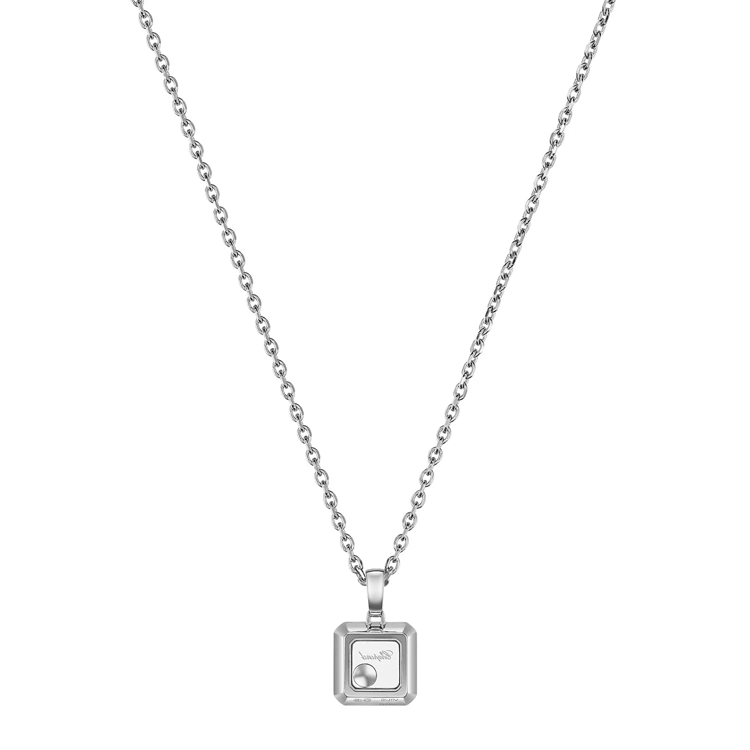 18ct White Gold Happy Diamonds Icons Pendant - Image 5
