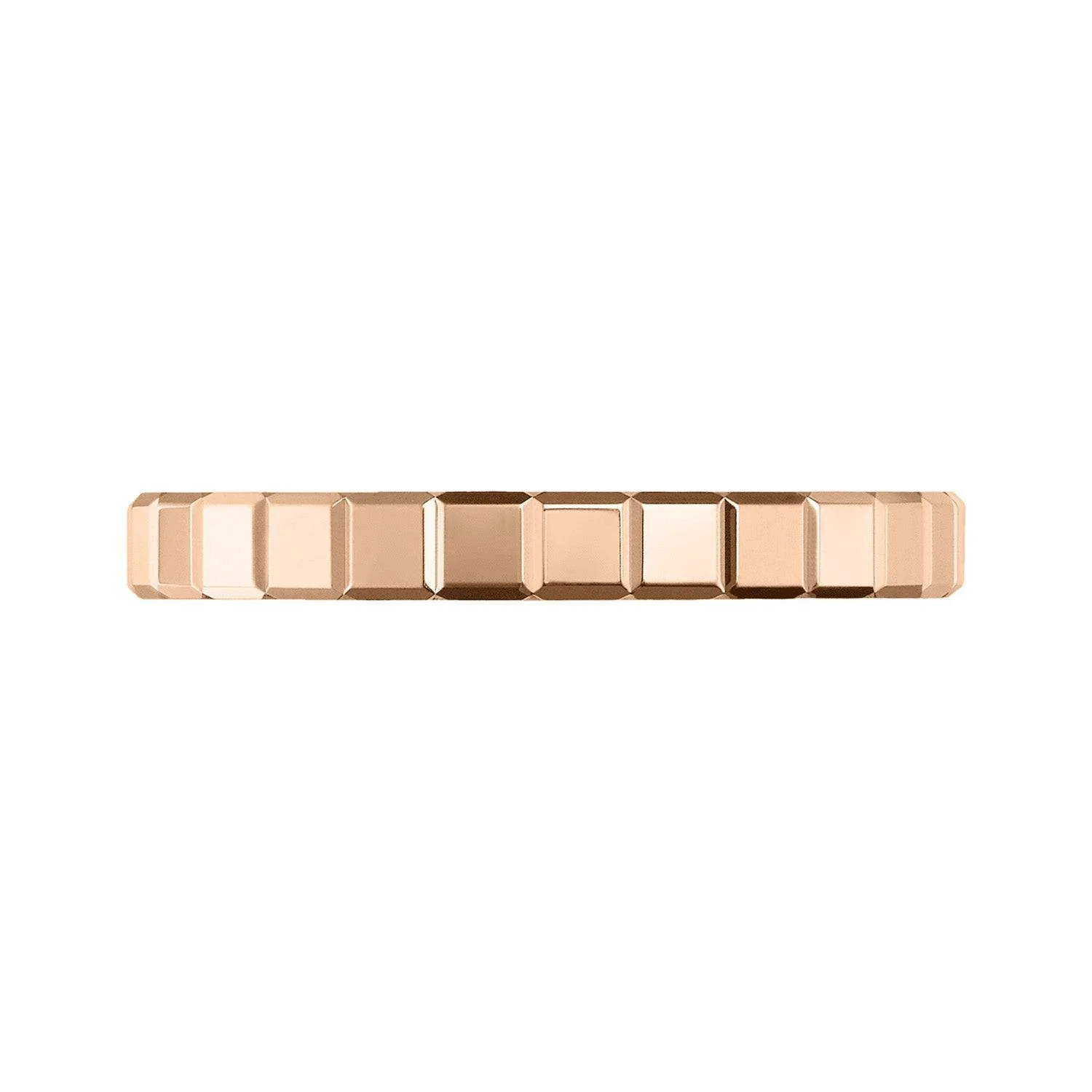 18ct Rose Gold Ice Cube Ring - Image 2