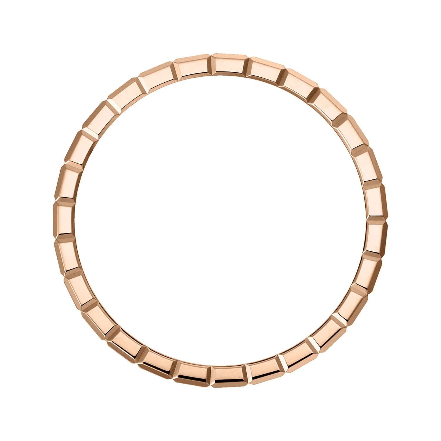 18ct Rose Gold Ice Cube Ring - Image 6