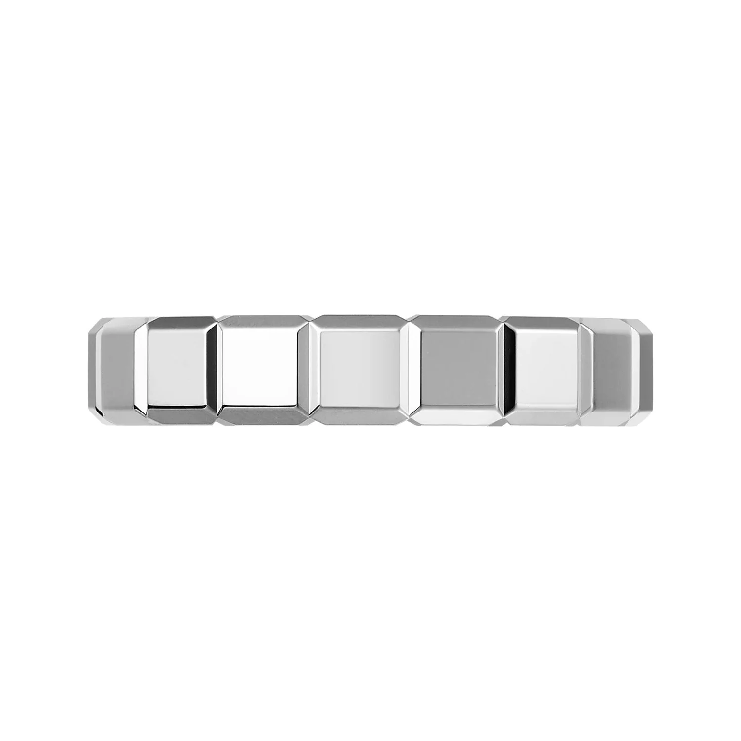 Chopard 18ct White Gold Ice Cube Ring - Image 2