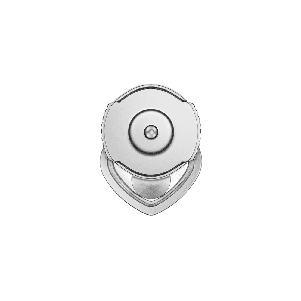 18ct White Gold My Happy Hearts Single Stud Earring With Single Floating Diamond - Image 3