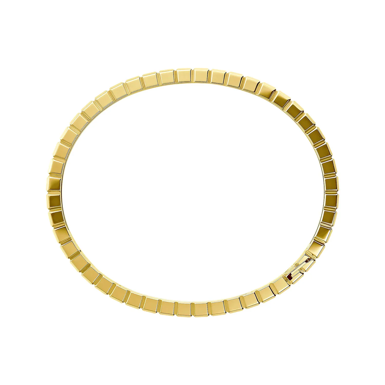 18ct Yellow Gold Ice Cube Bangle Chopard - Image 4