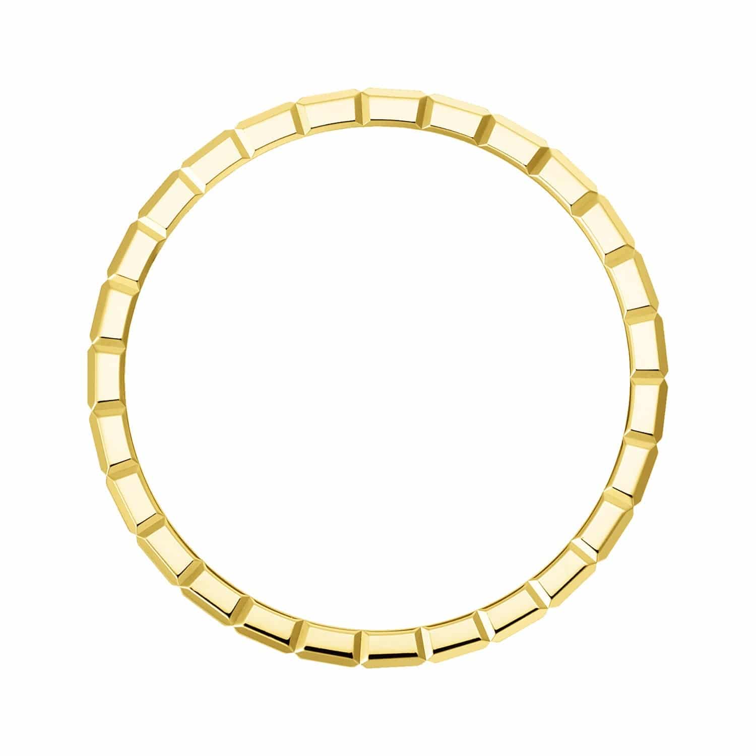 Chopard 18ct Yellow Gold Ice Cube Ring - Image 3