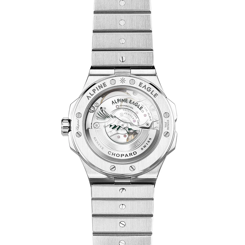 Alpine Eagle 41mm Pine Green Dial Mens Automatic Bracelet Watch - Image 3
