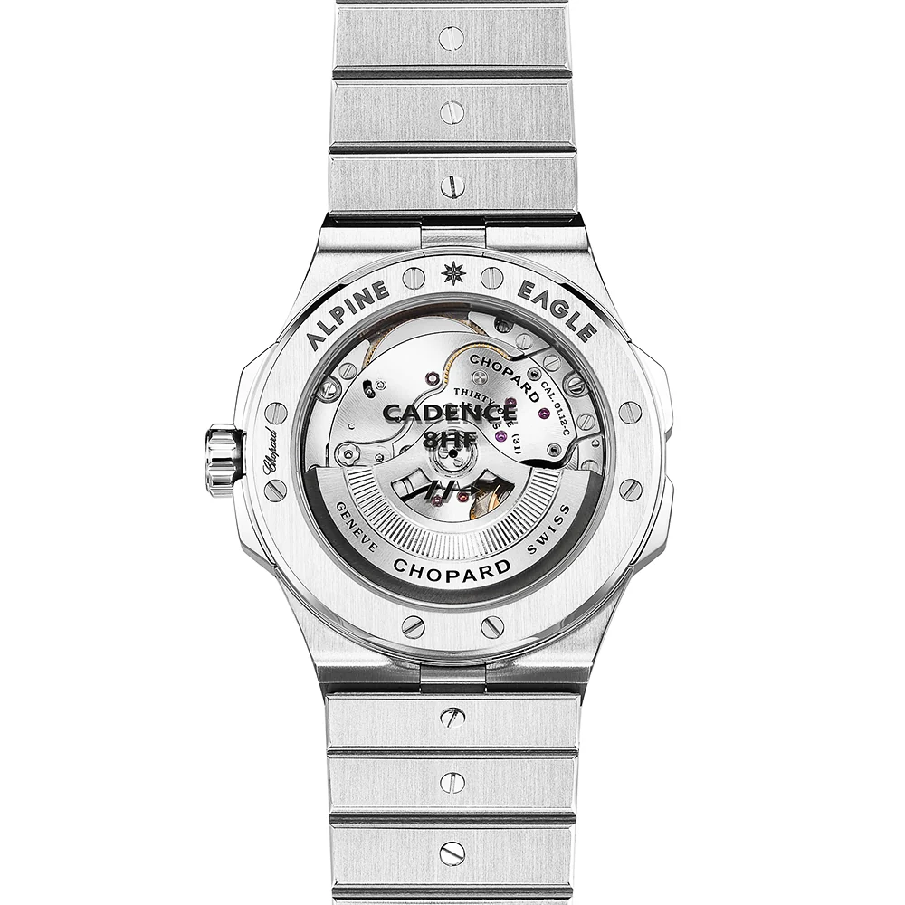 Alpine Eagle Cadence 8HF 41mm Black Dial Automatic Bracelet Watch - Image 4