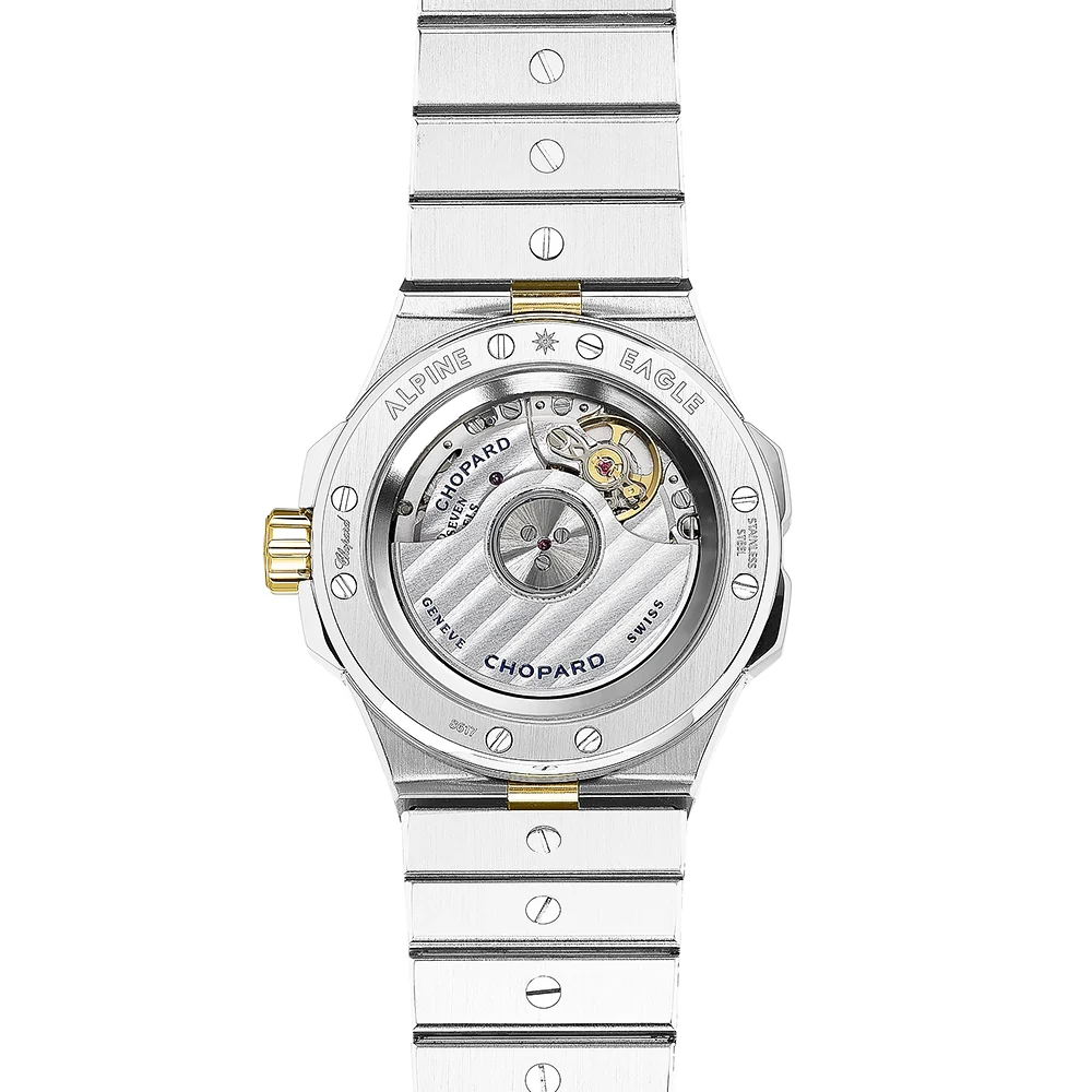 Alpine Eagle 33mm Two-Tone Silver Diamond Set Ladies Watch - Image 2