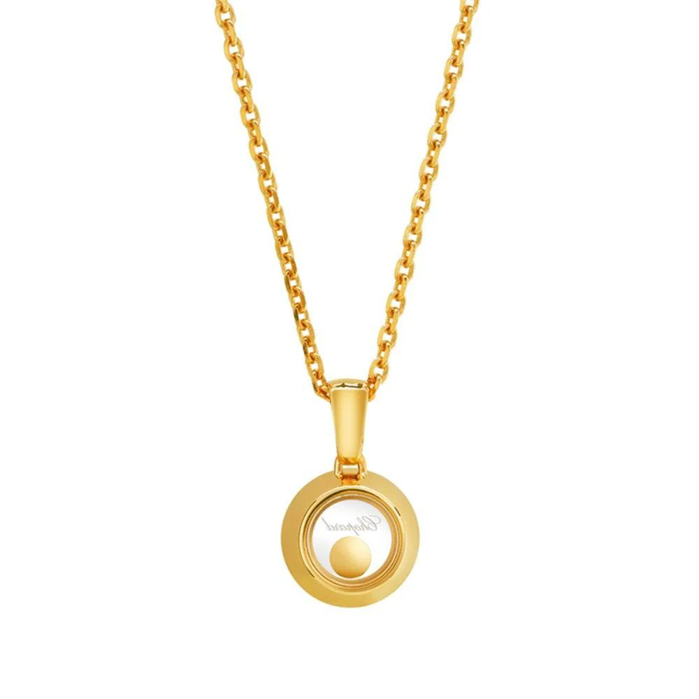 Happy Diamonds Icons 18ct Yellow Gold Round Pendant - Image 3