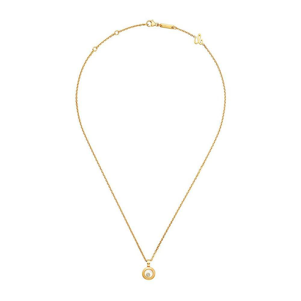 Happy Diamonds Icons 18ct Yellow Gold Round Pendant - Image 4