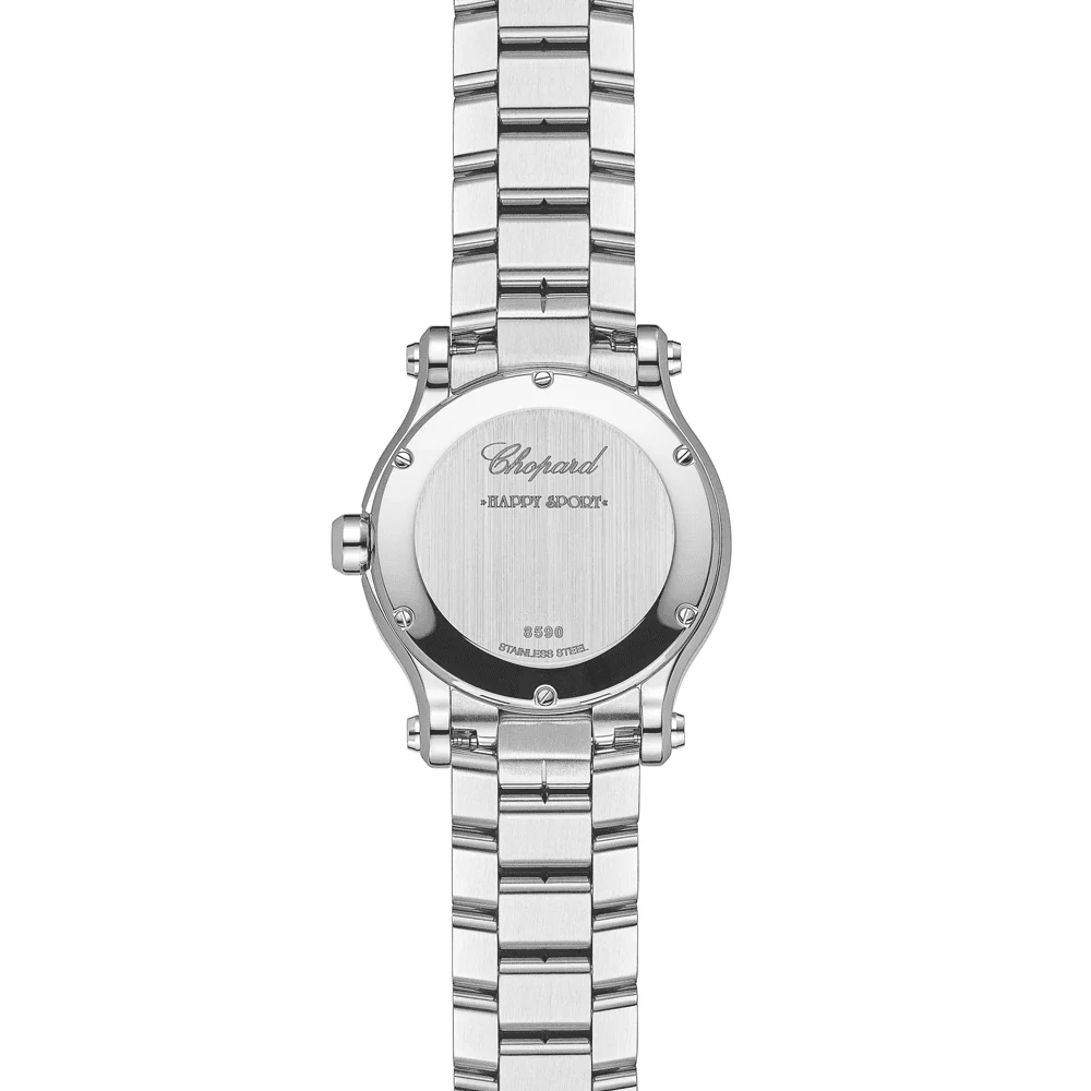 Happy Sport Steel 30mm Automatic Ladies Bracelet Watch - Image 2