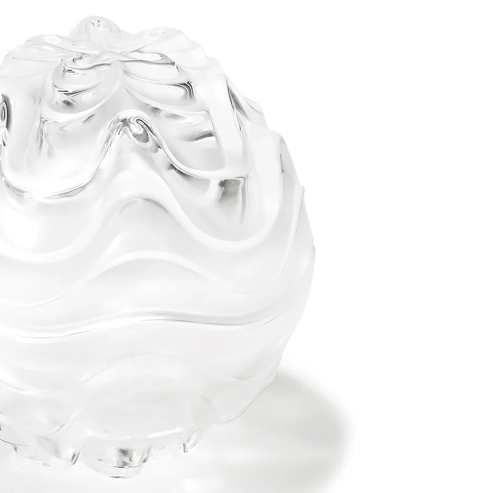 Clear Crystal Vibration Box Sculpture - Image 2