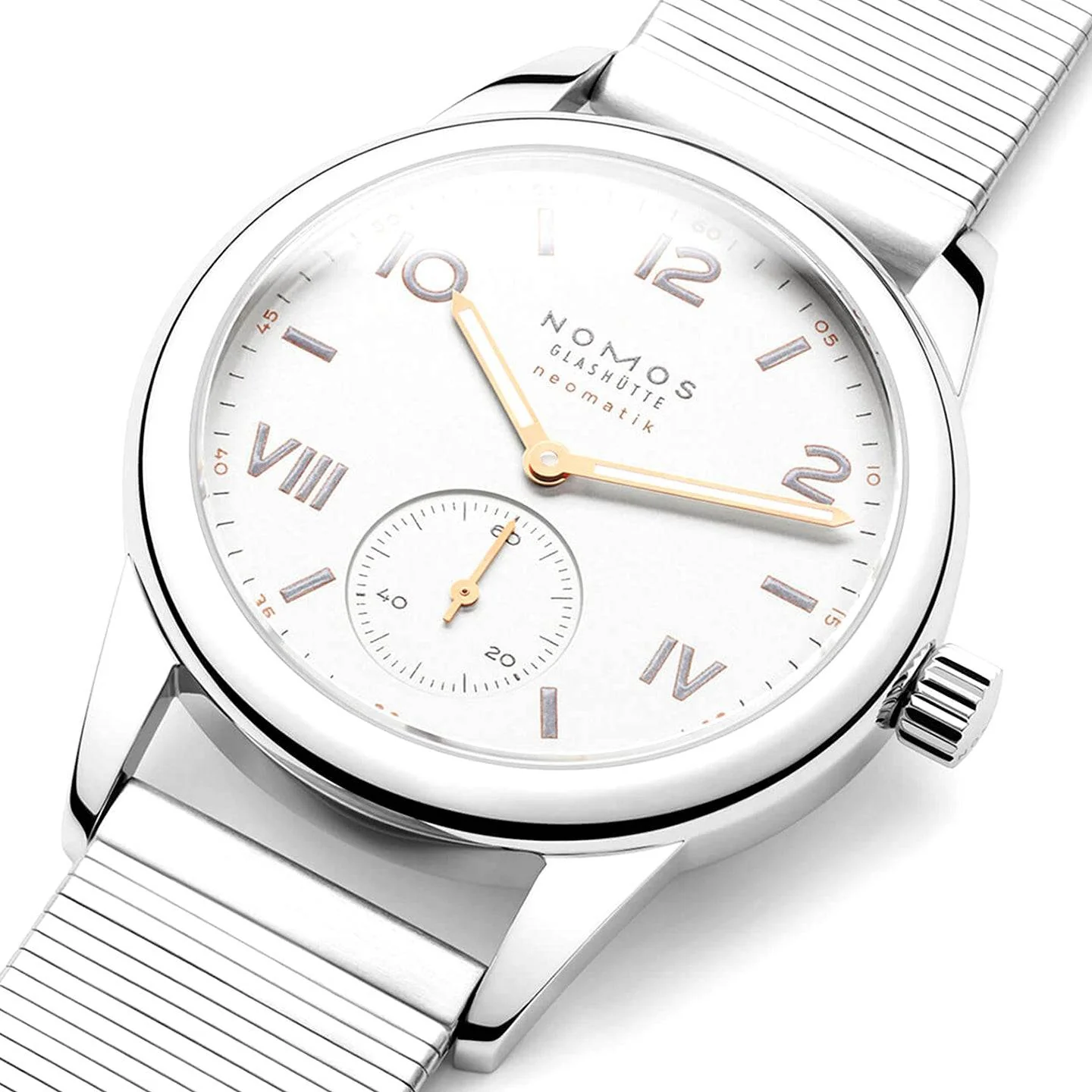 Club Campus 37mm White/Rose Dial Automatic Bracelet Watch - Image 2