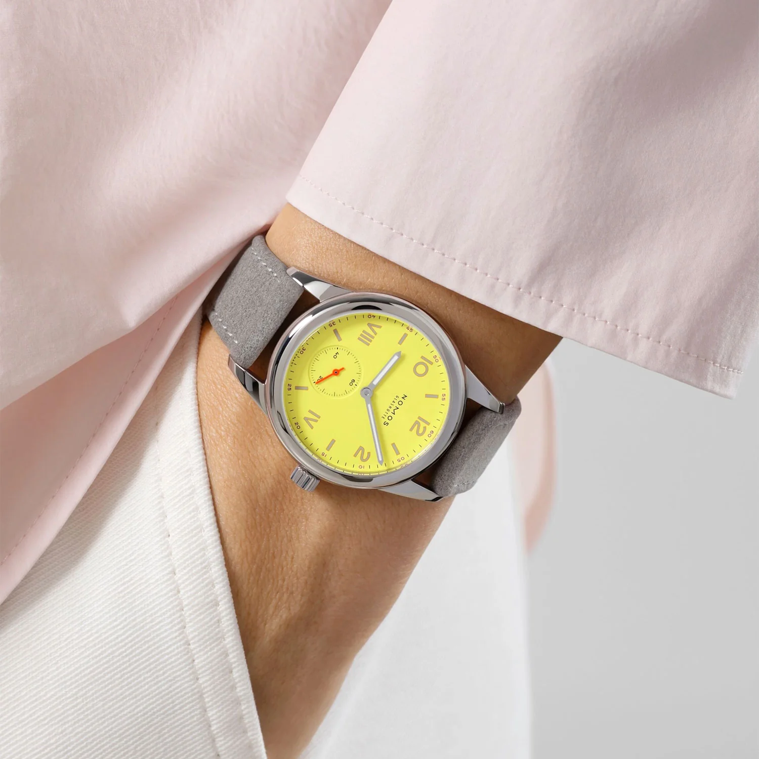 Club Campus Starlight 36mm Yellow Dial Manual-Wind Watch - Image 6