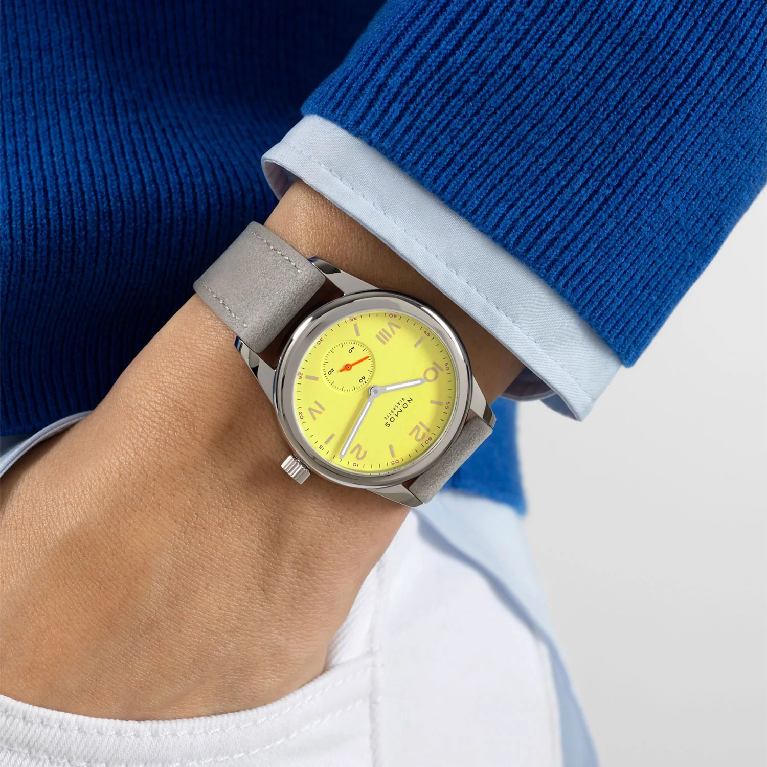 Club Campus Starlight 36mm Yellow Dial Manual-Wind Watch - Image 7