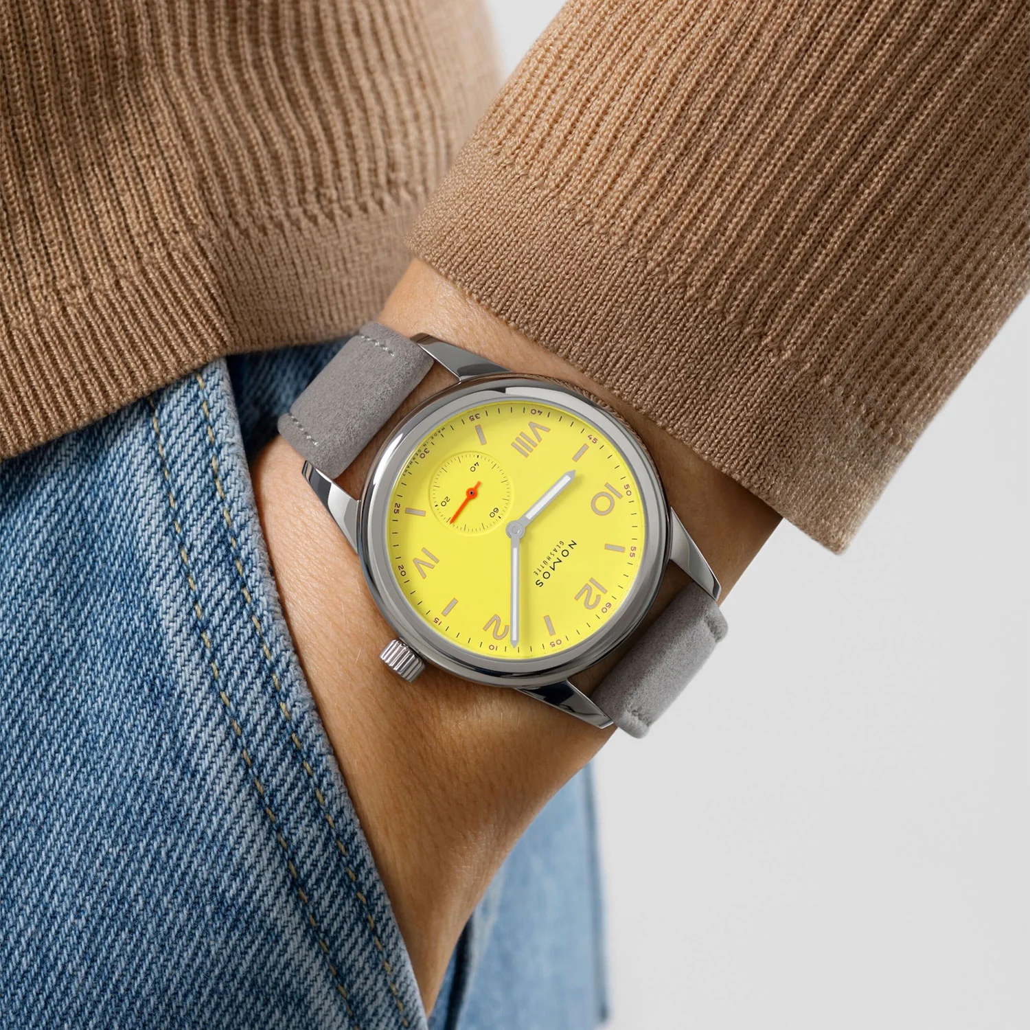 Club Campus Starlight 36mm Yellow Dial Manual-Wind Watch - Image 8