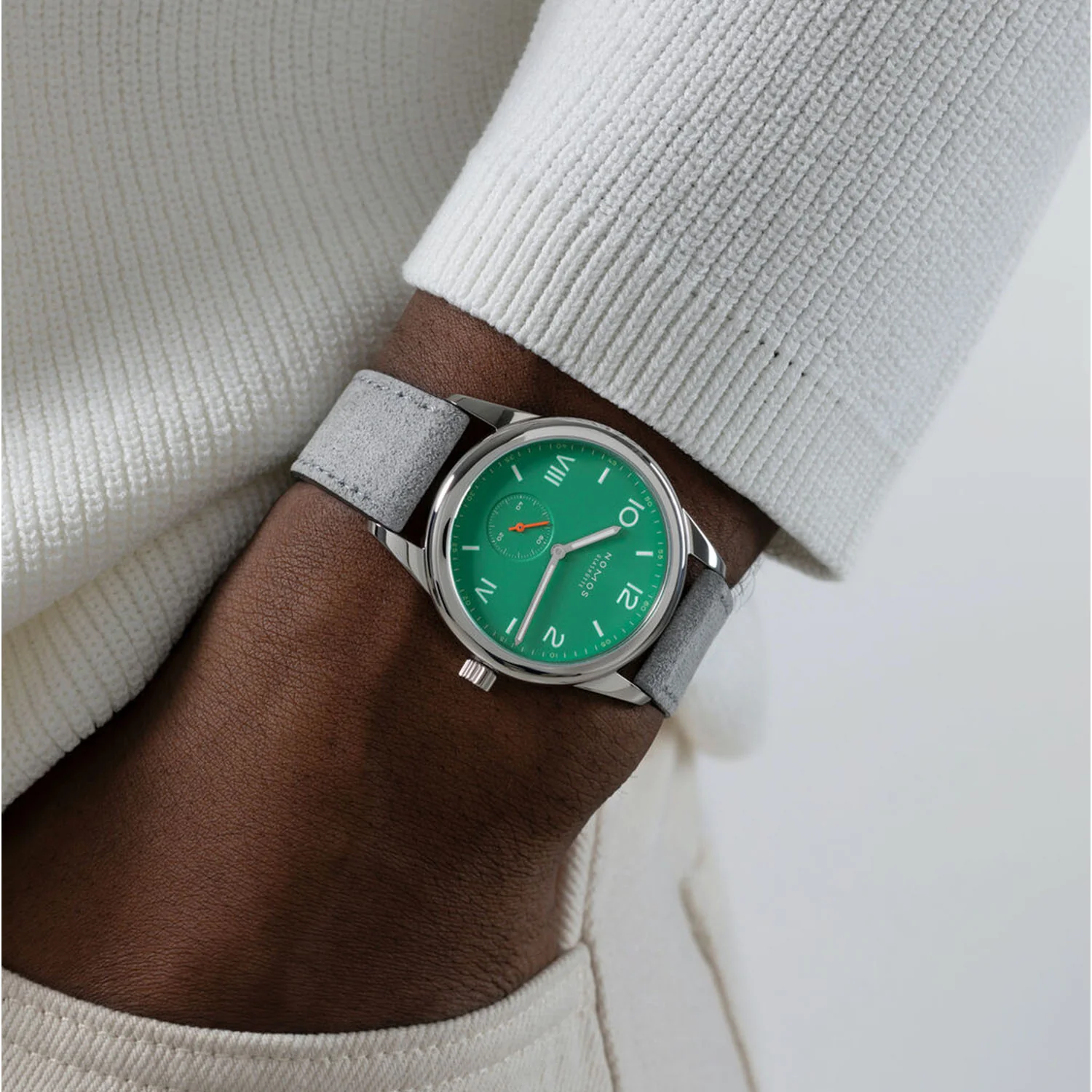 Club Campus 38.5mm Electric Green Dial Manual-Wind Watch - Image 5