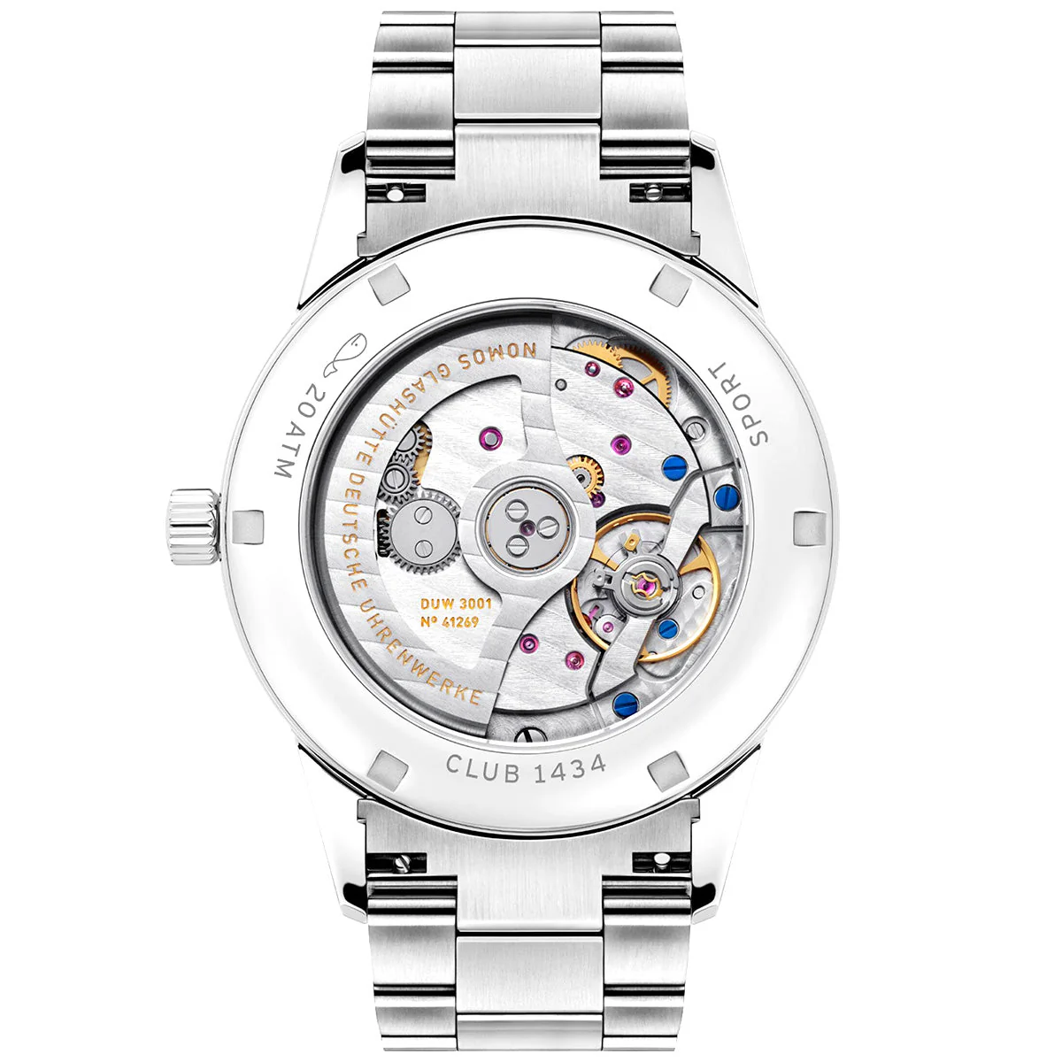 Club Sport Neomatik 39.5 mm  Beige Gold Bracelet Watch - Image 6