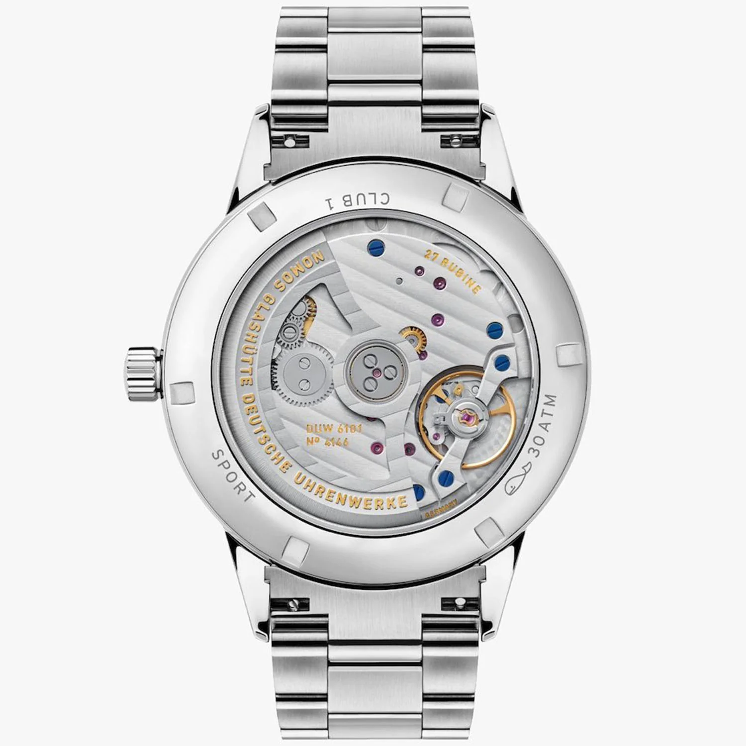Club Sport Neomatik 42 mm Date Black Dial Bracelet Watch . - Image 5