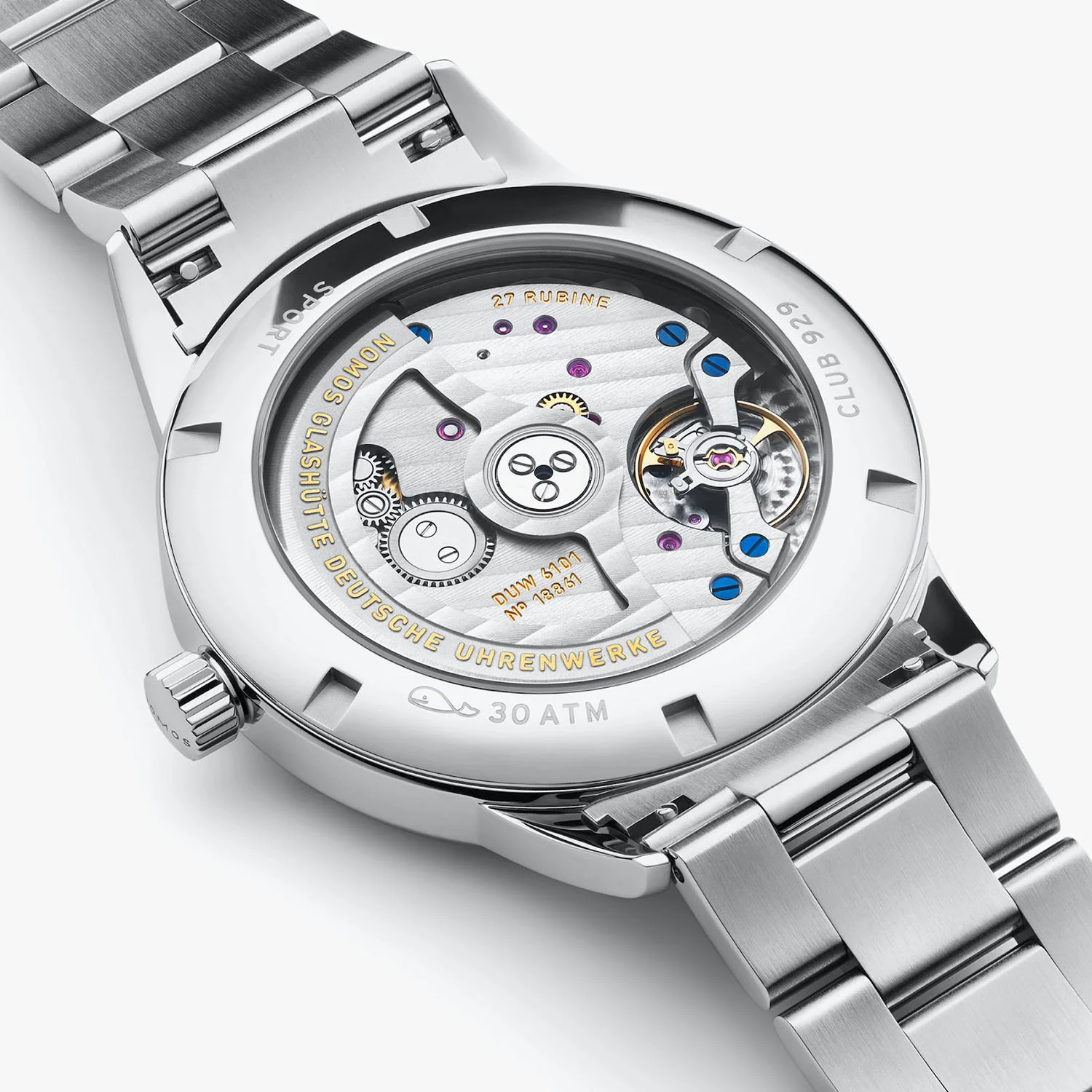 Club Sport Neomatik 42 mm Date Black Dial Bracelet Watch . - Image 8