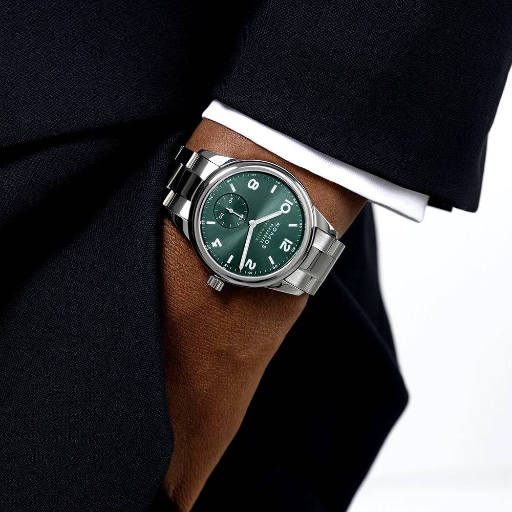 Club Sport Neomatik 37 mm Petrol Green Dial Bracelet Watch - Image 2