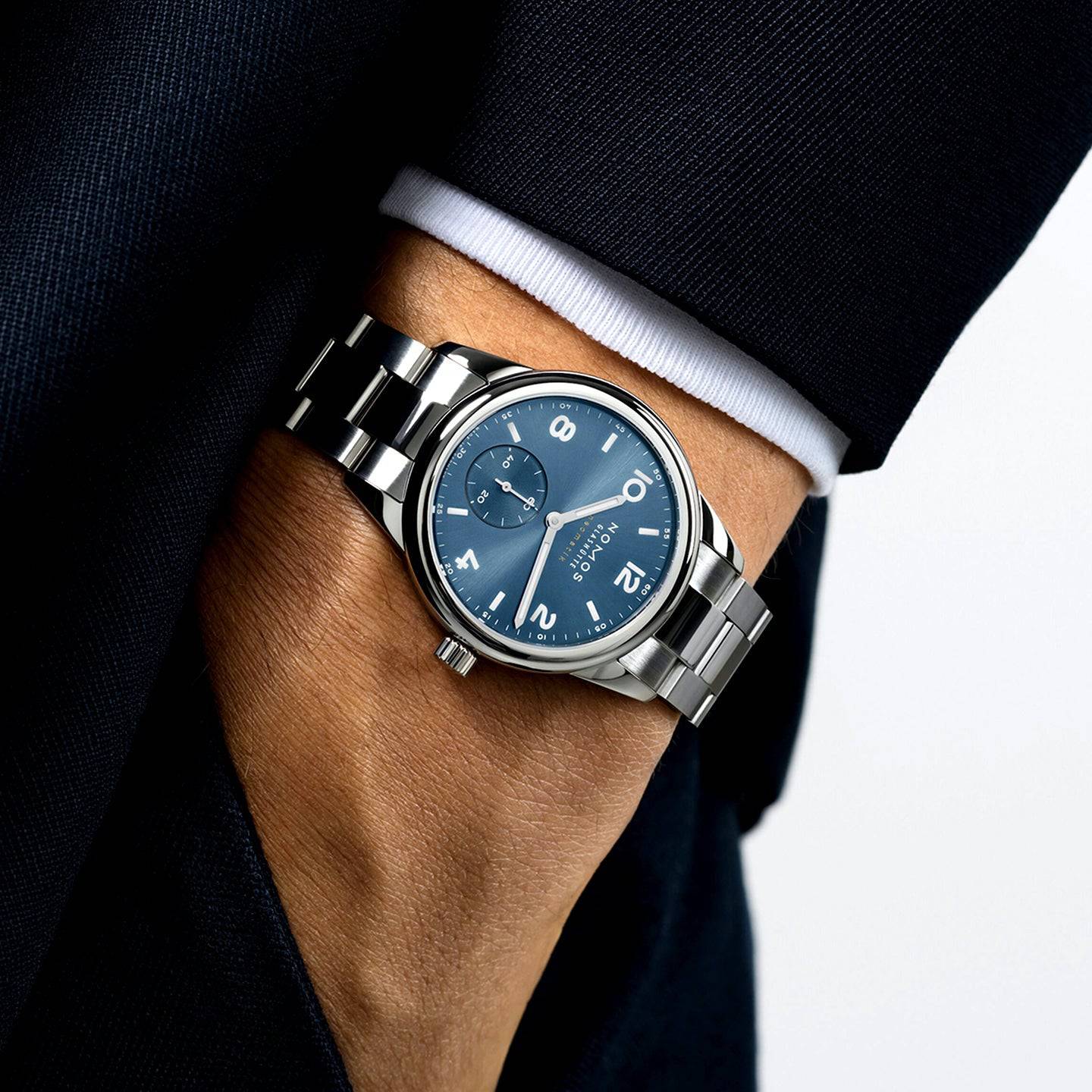 Club Sport Neomatik Polar 37mm Blue Dial Bracelet Watch - Image 2