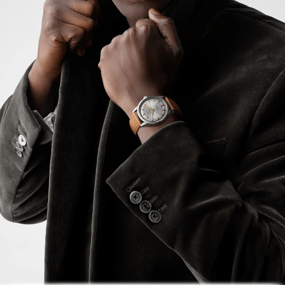 Conquest Heritage 38mm Steel Men's Automatic Strap Watch - Image 2