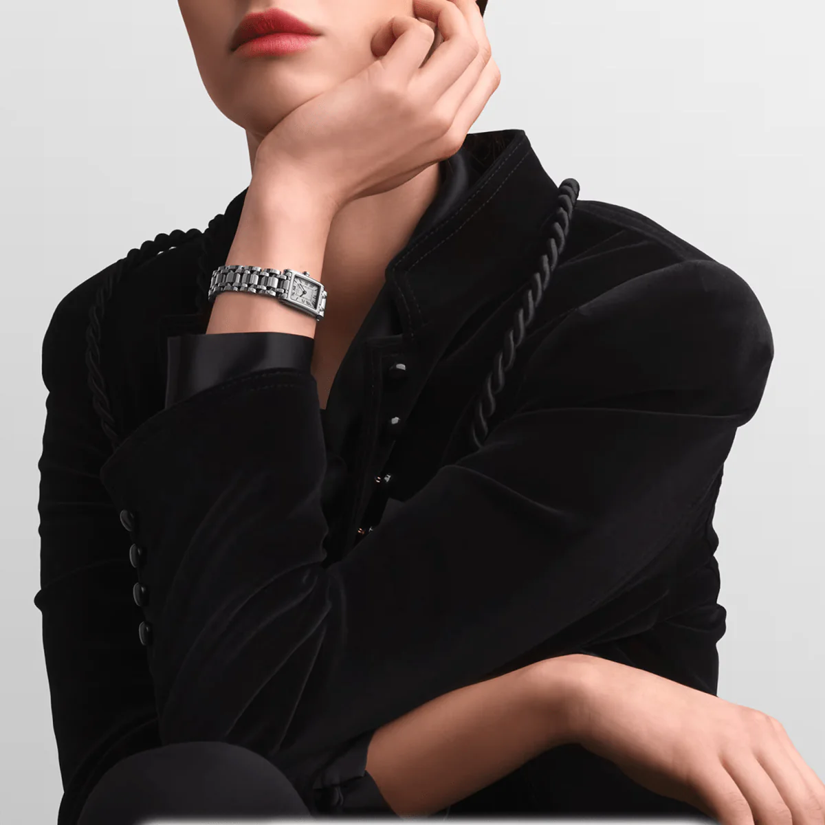 DolceVita 17.70mmx27mm Silver Dial Ladies Bracelet Watch - Image 3