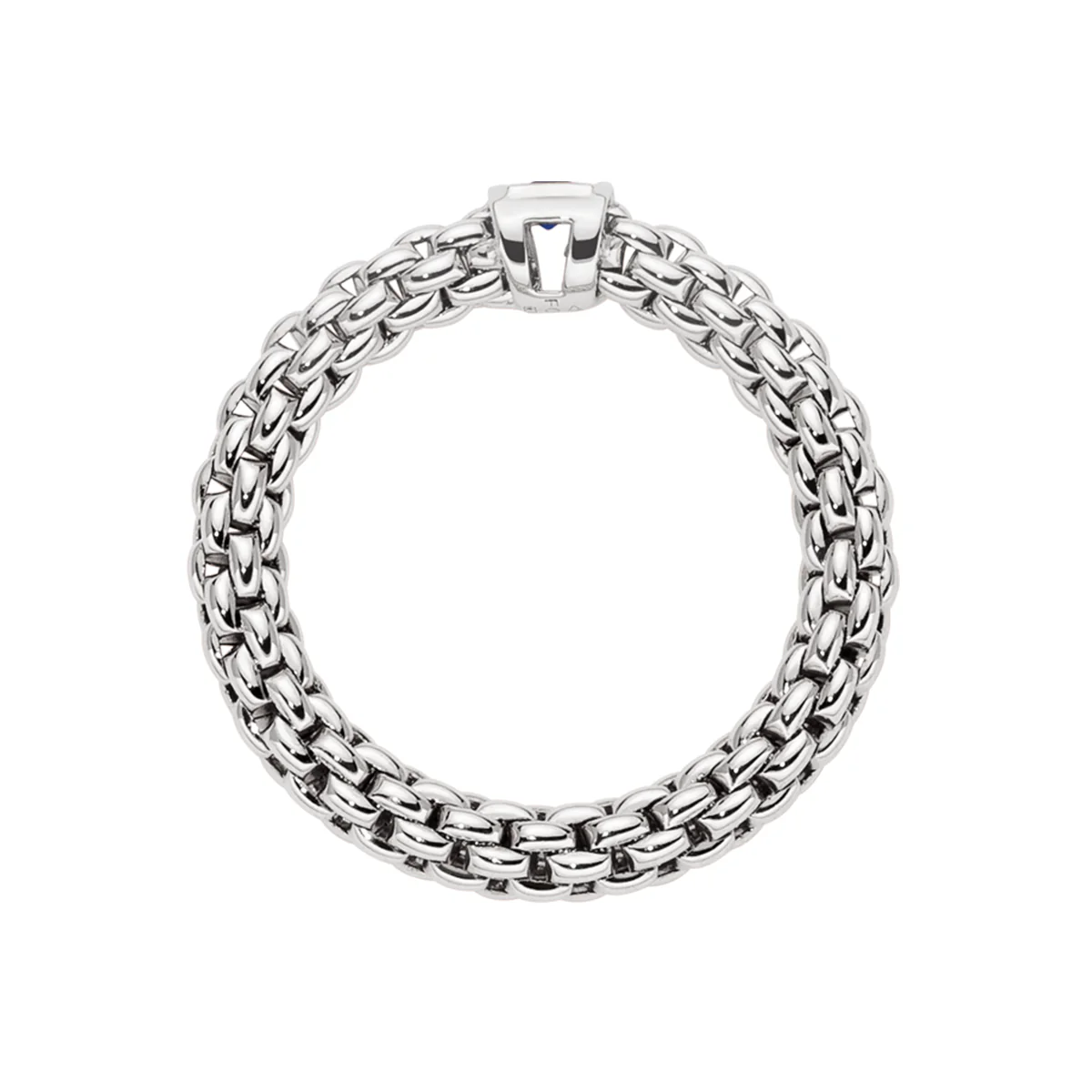 Souls Collection Flex'it 18ct White Gold Ring with a Blue Sapphire - Image 4