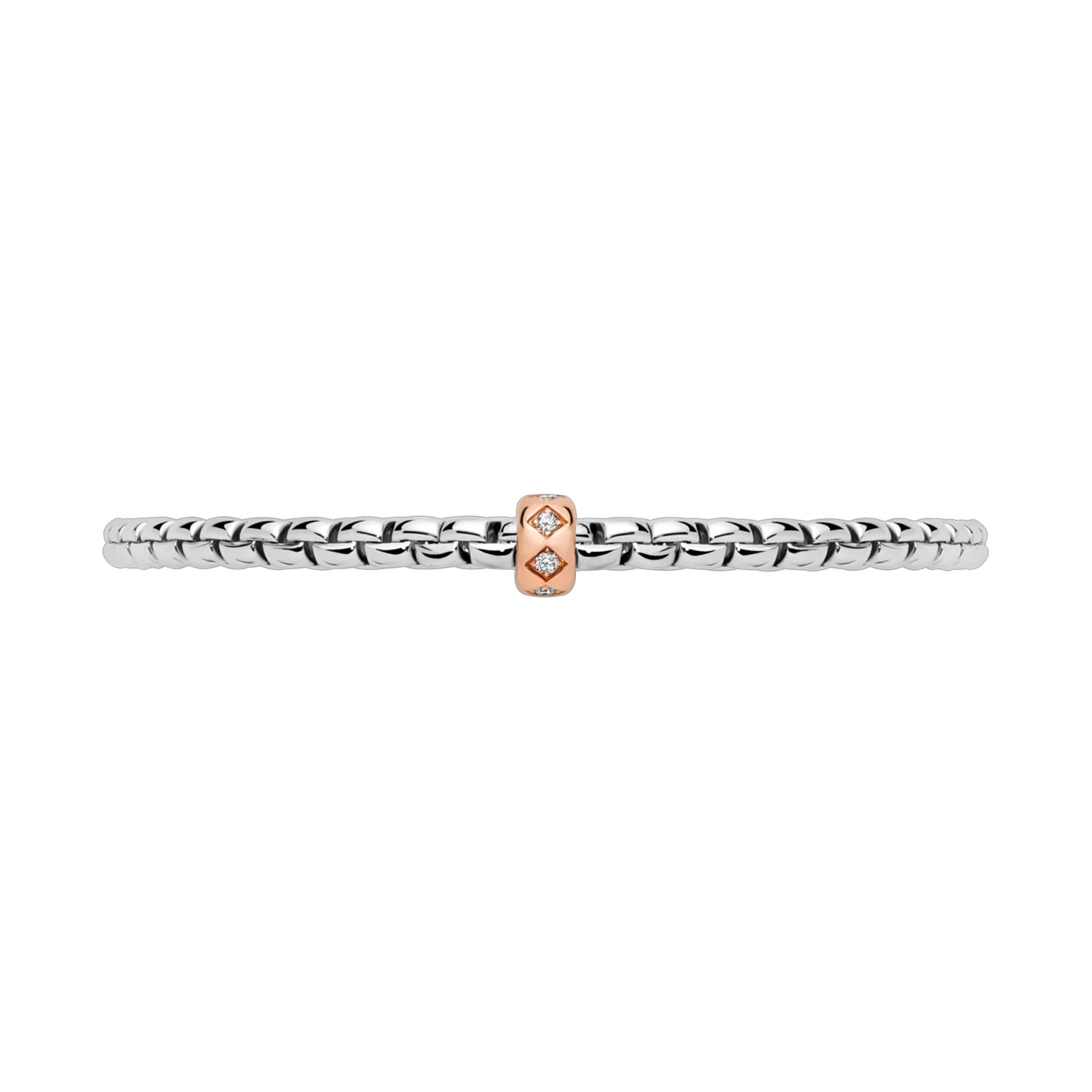 Eka Flex'it 18ct White Gold Bracelet with Diamonds - Image 3