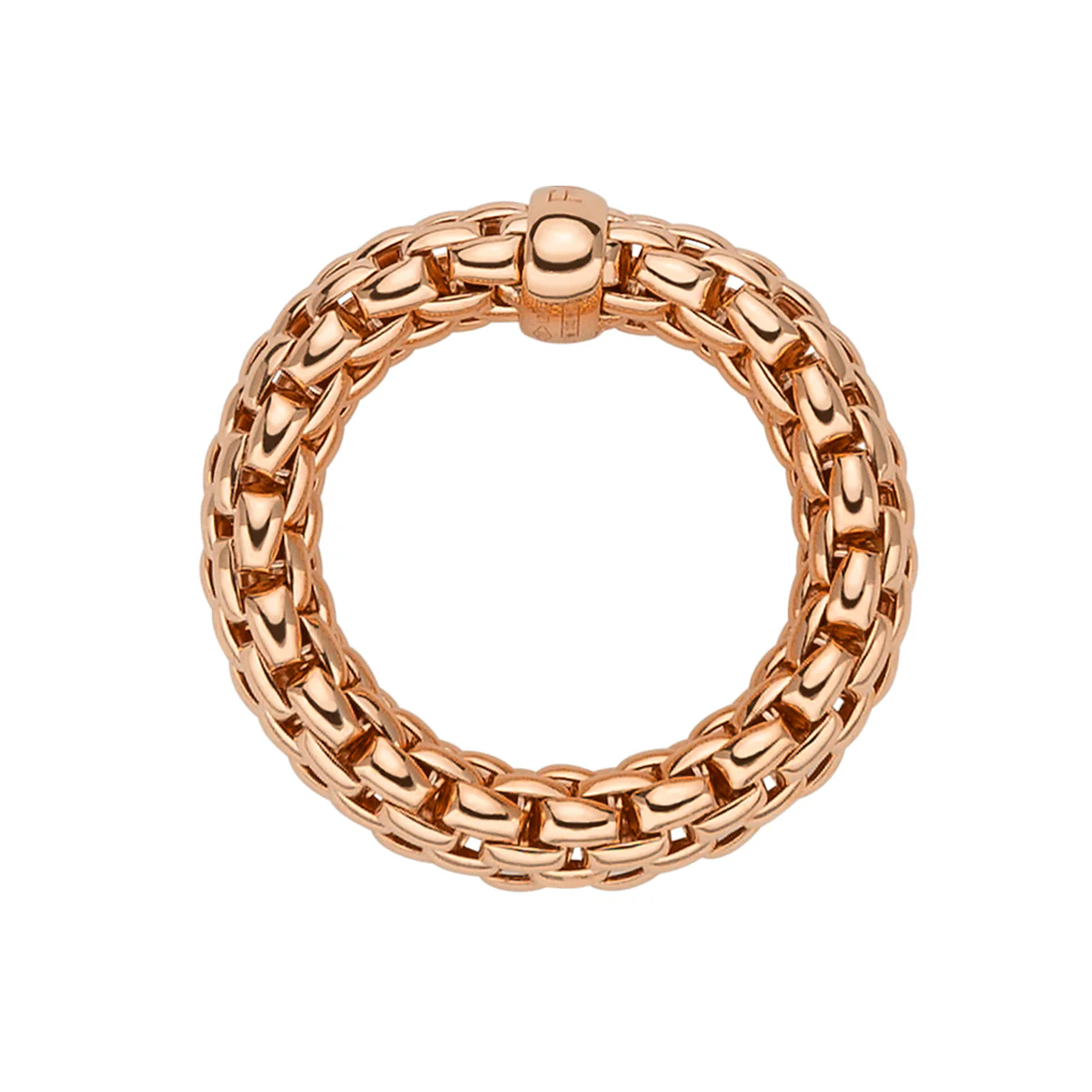 Essentials 18ct Rose Gold Slim Ring - Image 3
