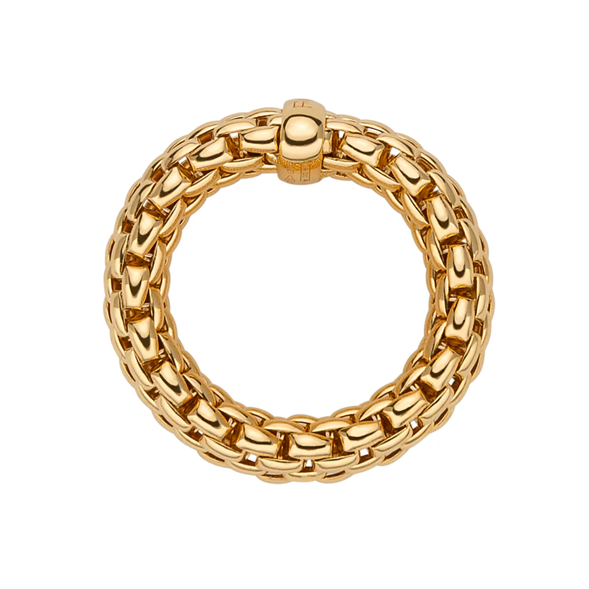 Essentials 18ct Yellow Gold Slim Ring - Image 3