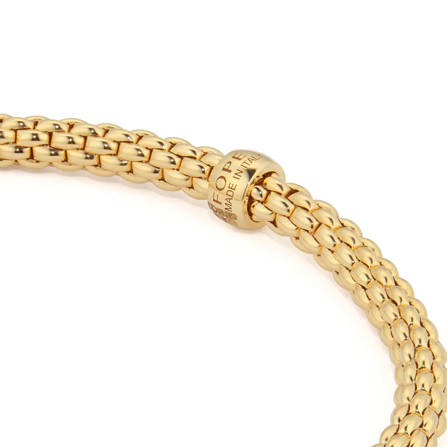 Prima Flex'it 18ct Yellow Gold & Diamond Bracelet - Image 4