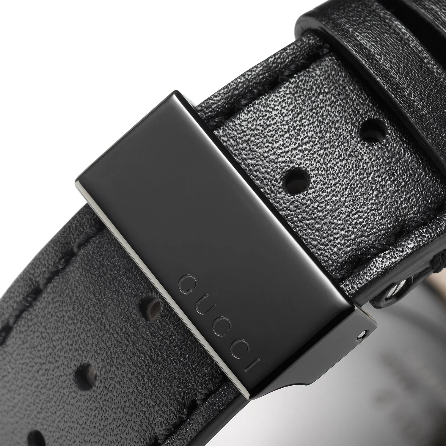 G-Chrono Quartz 44mm Black PVD Case Black Dial Strap Watch - Image 7