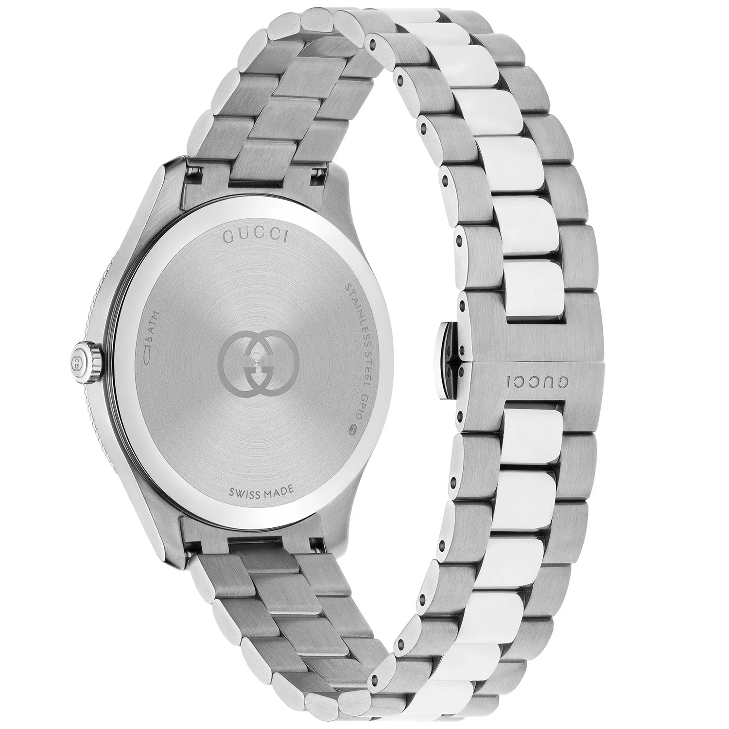 G-Timeless Quartz 38mm Stainless Steel Gold Dial Bracelet Watch - Image 2