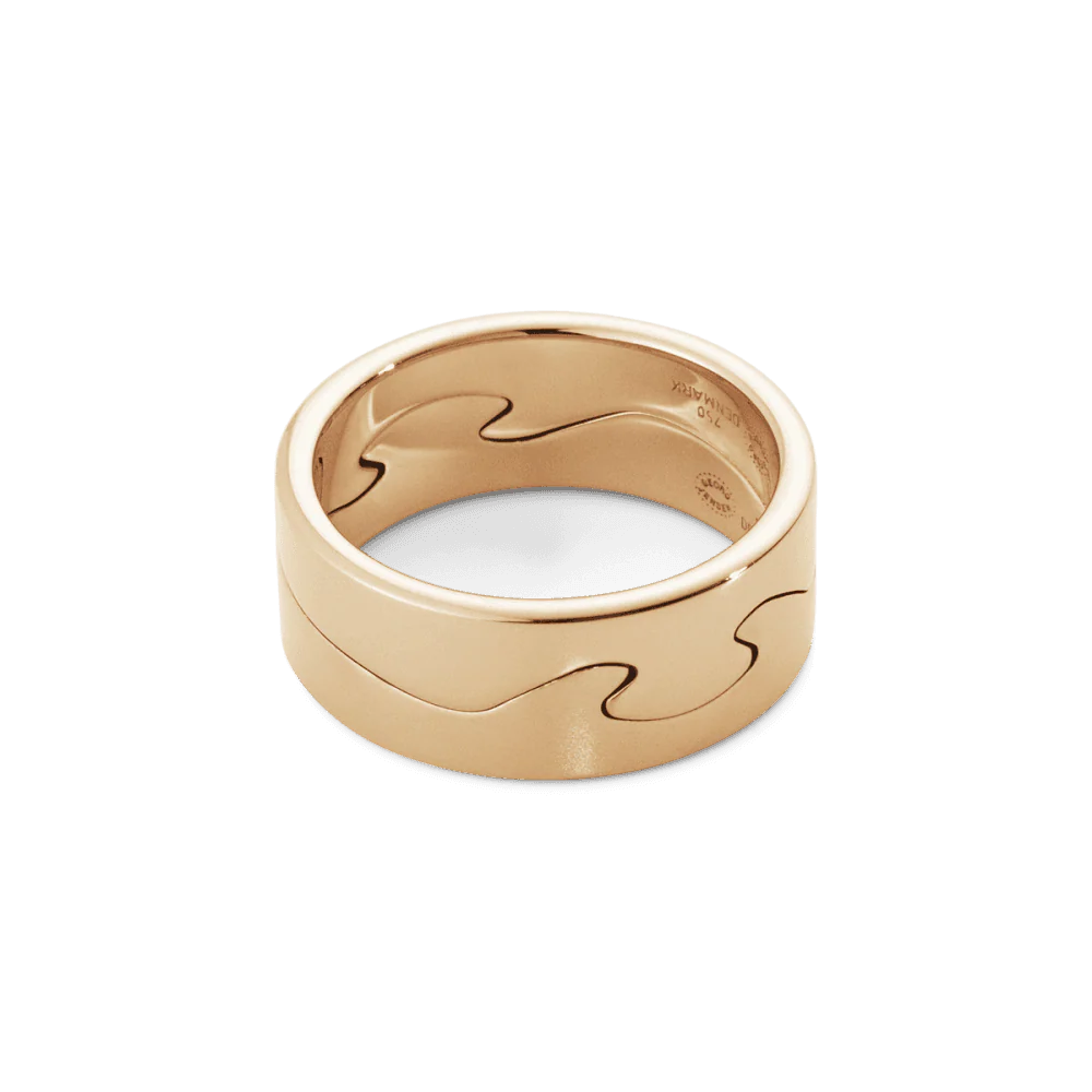 18ct Rose Gold Fusion End Ring - Image 5